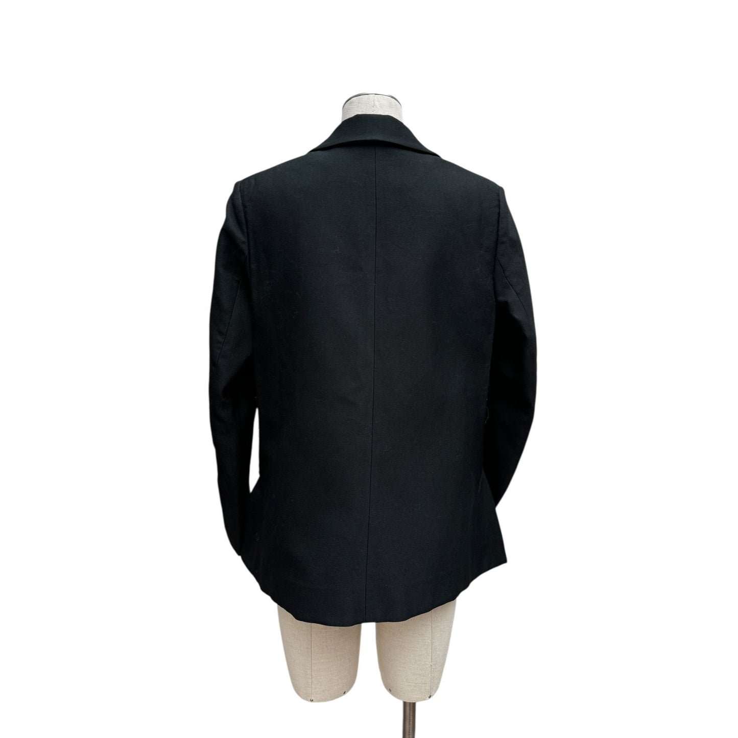 FW 2010 Collection Black Wool & Silk Blazer Jacket