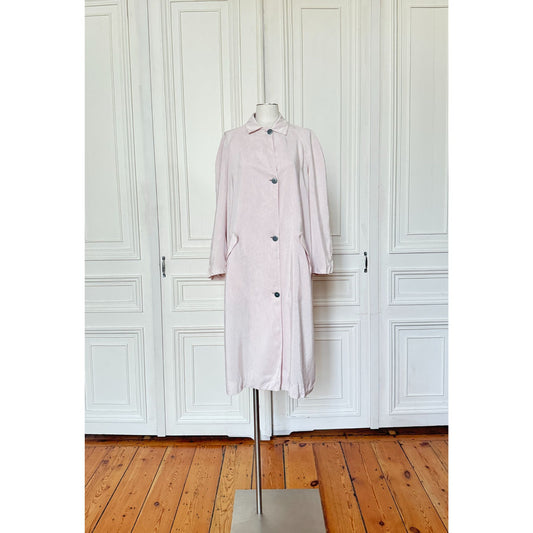 1980s Pink Long Coat