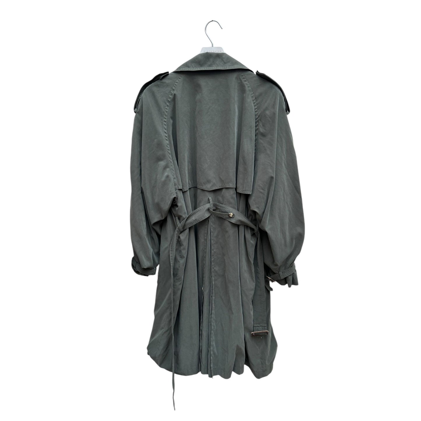 Hermes Vintage Kaki Trench Coat Size 54 fits M to L