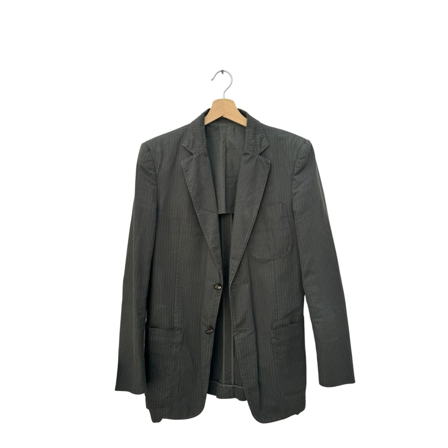 Spring/Summer 2003 Grey Striped Blazer Jacket