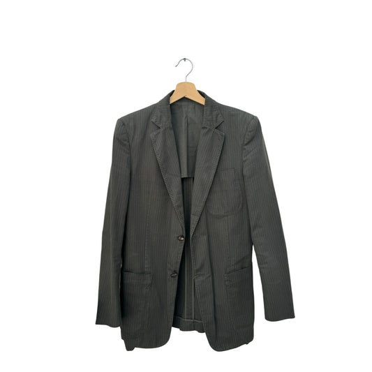 Spring/Summer 2003 Grey Striped Blazer Jacket