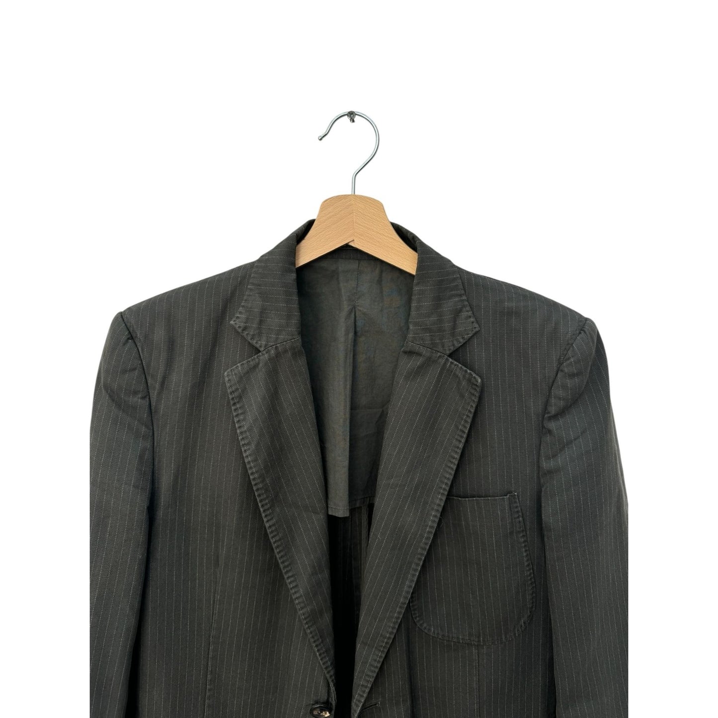 Spring/Summer 2003 Grey Striped Blazer Jacket