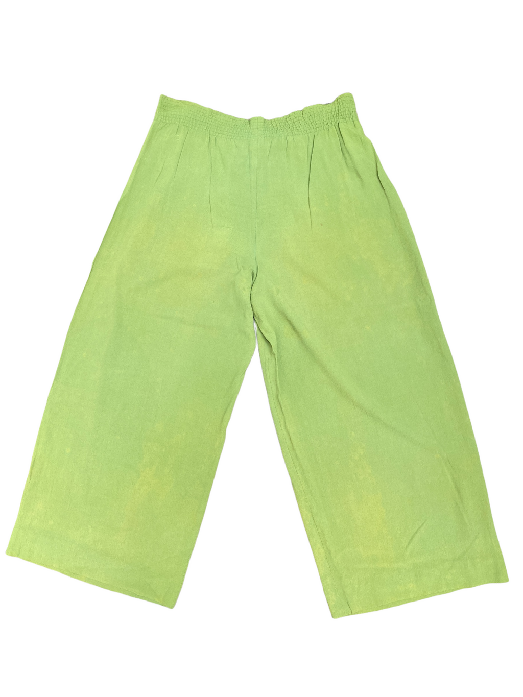 Green Vintage Wide Pants
