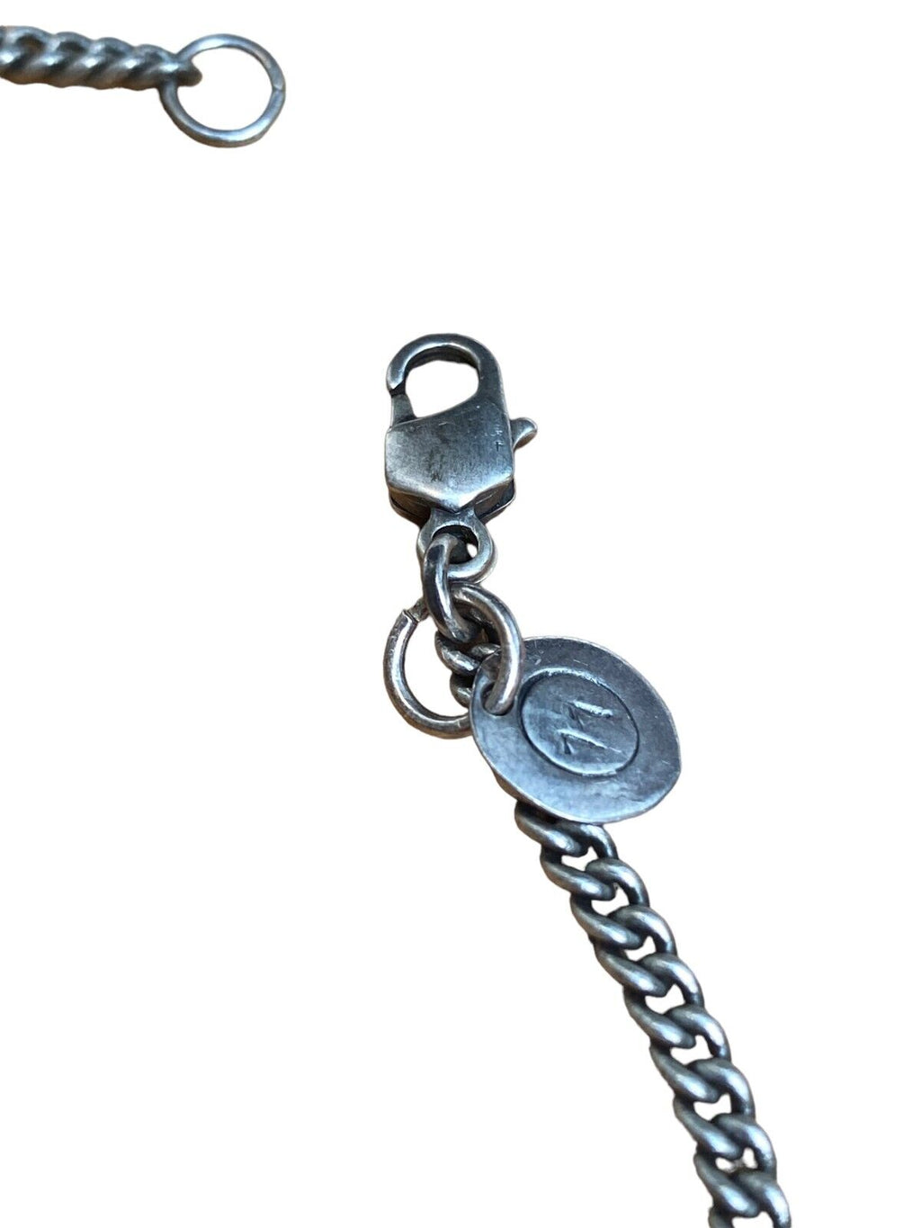 Vintage M Chain Bracelet