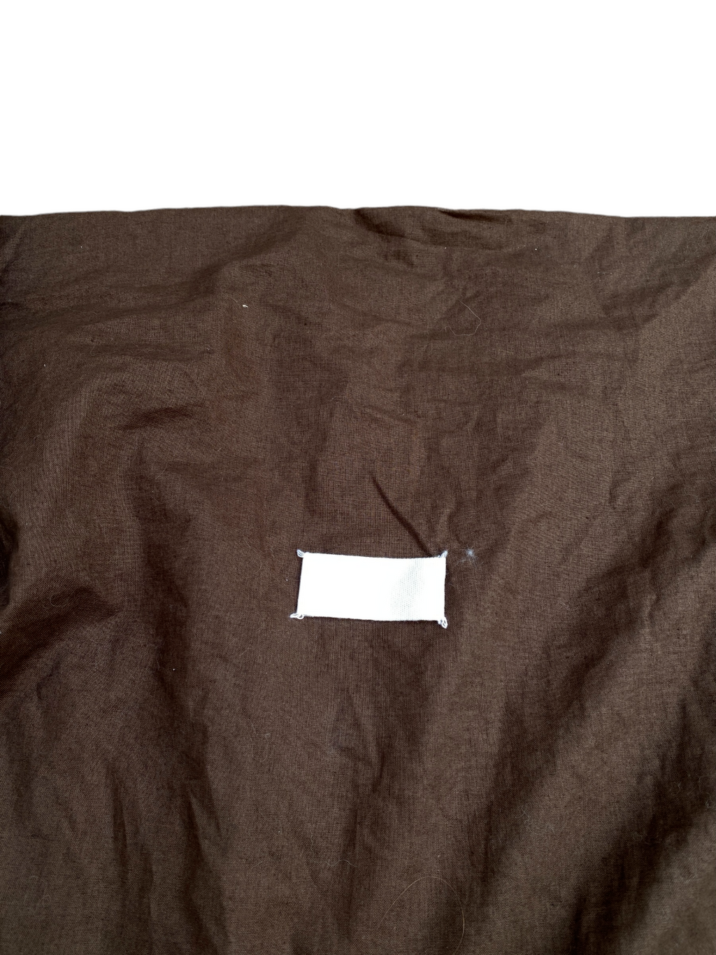 Extremely Rare FW 2000 Brown Wool Duvet Cover  Size M + Duvet