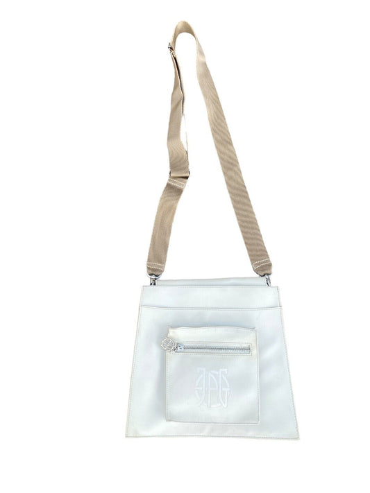 Vintage Offwhite Diamond Shape Bag Straps