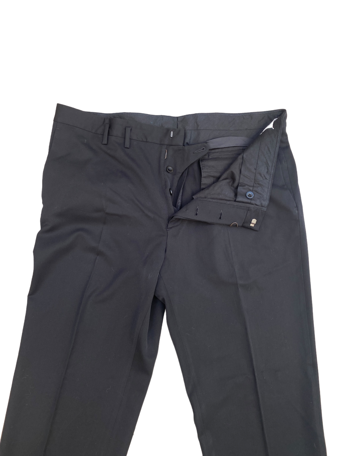 Black Wool Dress Pants