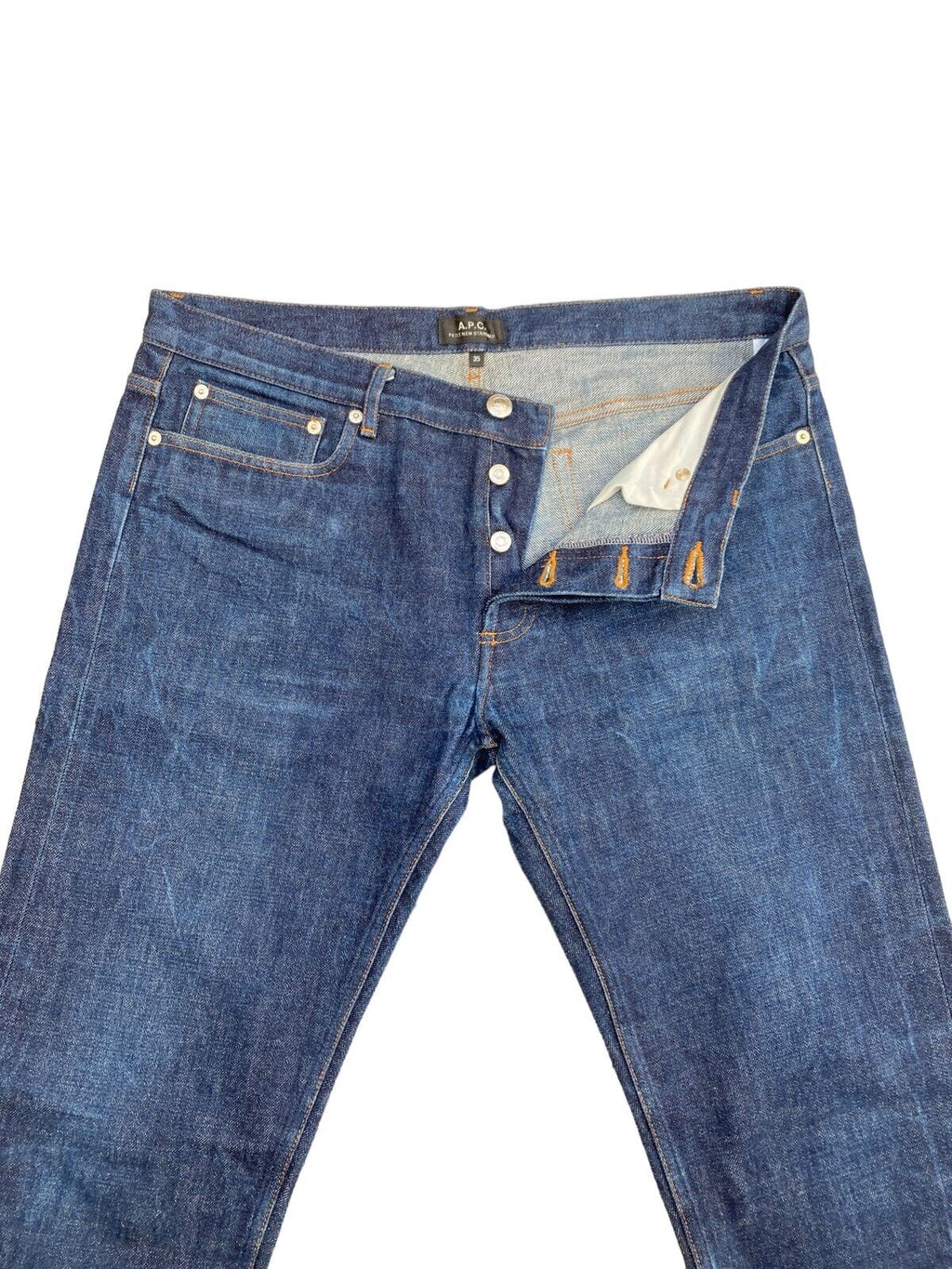 Raw Denim Jeans   Petit New Standard
