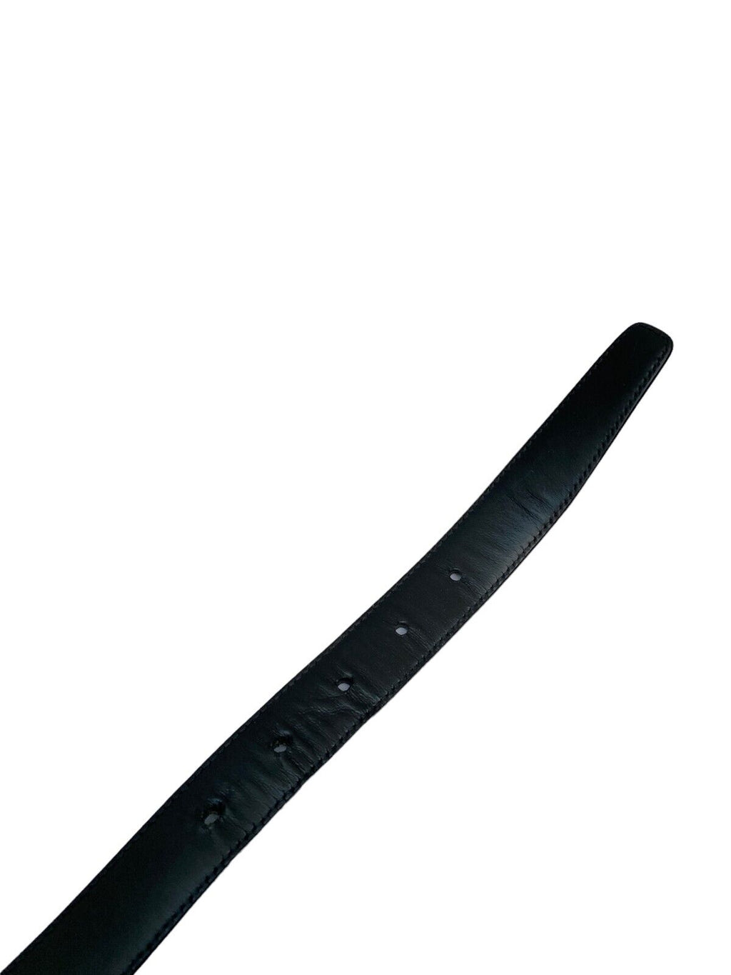 Black leather Belt  Size 75