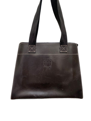Vintage Black Leather JPG Logo Bag