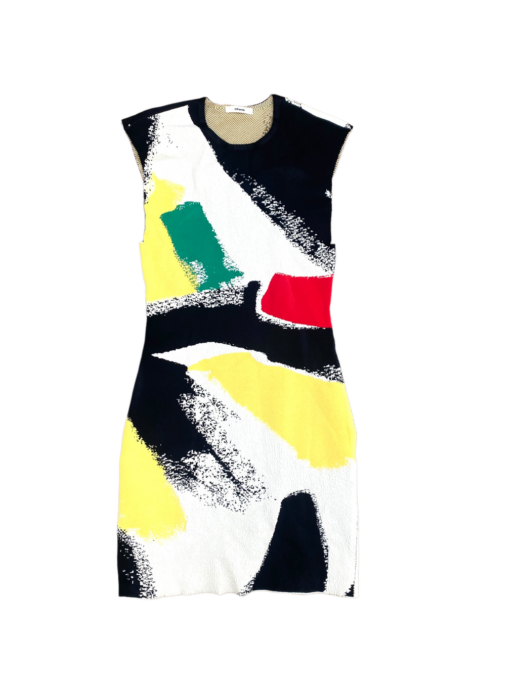 S/S 2014 Runway Dress Colorful Graphic Dress