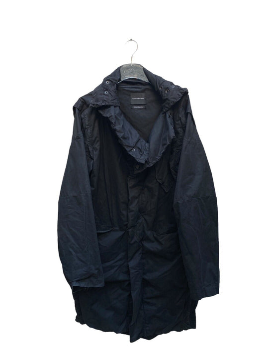 Black Oversized Parka  Size S - fits up to M