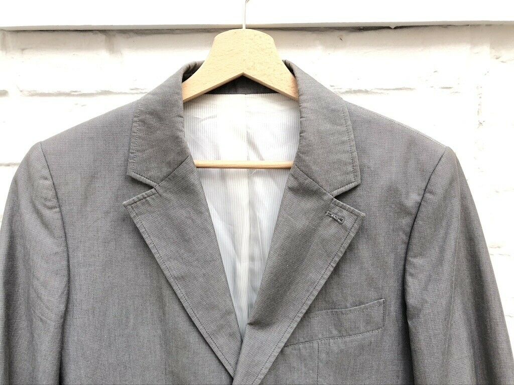 A.P.C. Grey Blazer Jacket Size M