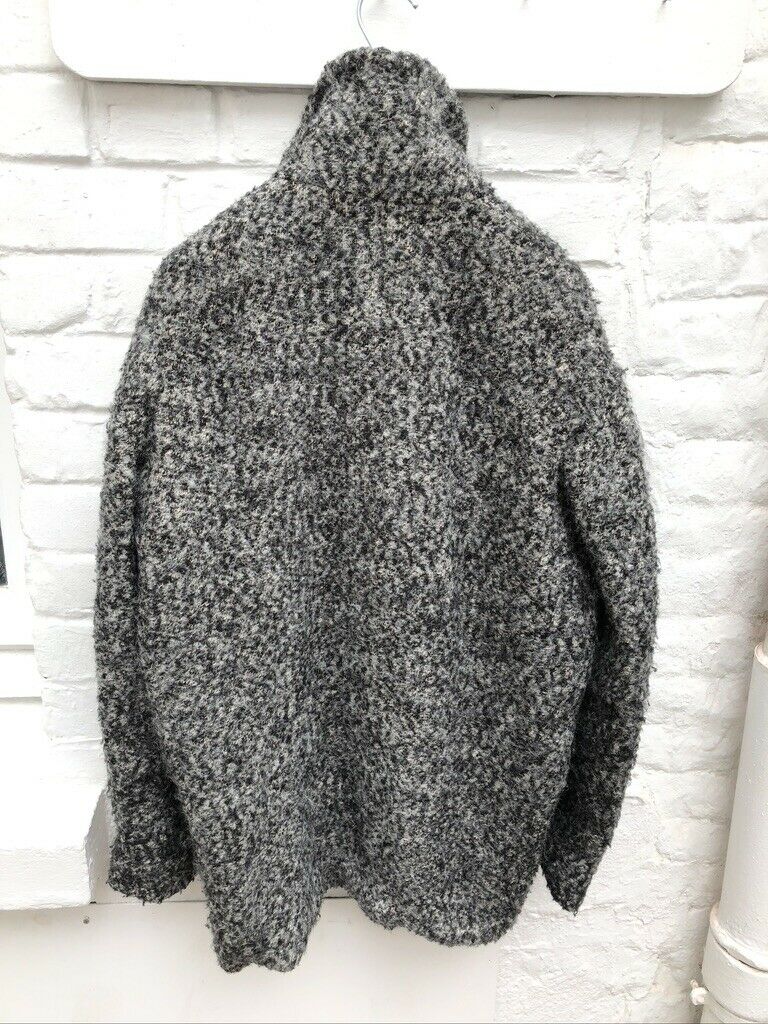 IRO Boucled Grey Coat Size S / M