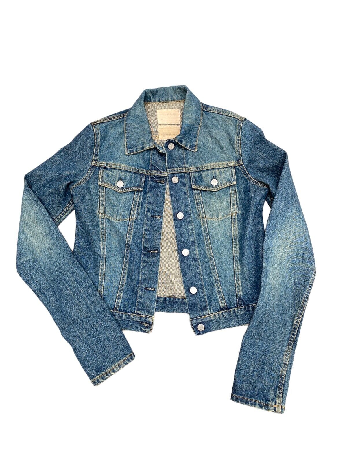 Vintage Dark Denim Jacket  Size M Medium