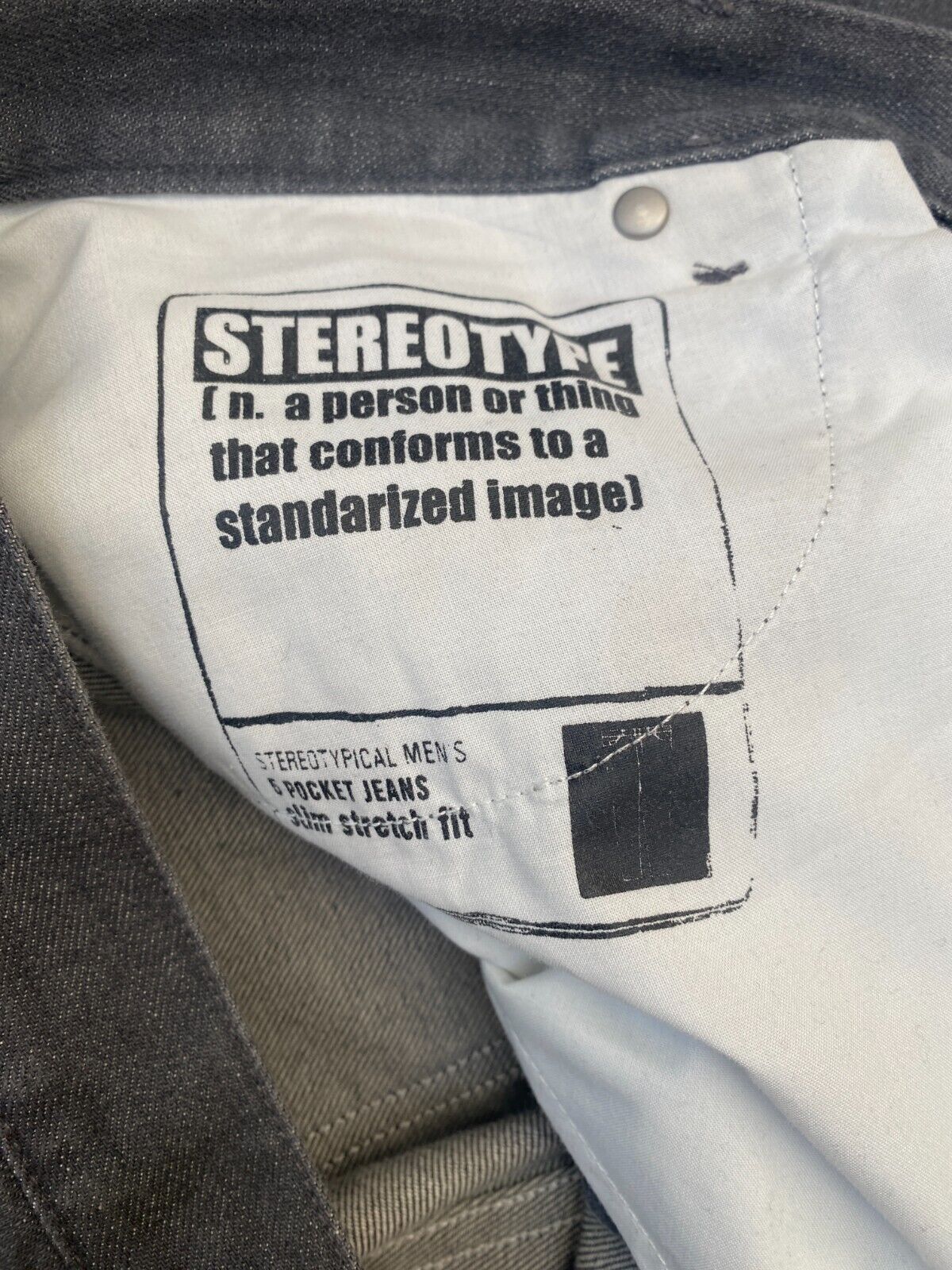 SS 2018 Grey Denim Jeans