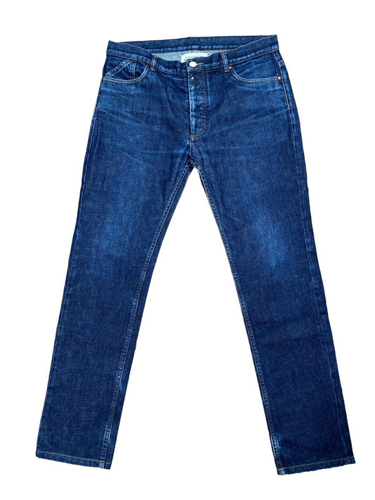 4 Stitches Blue Denim Jeans  Size 48 / US 32 Slim Fit