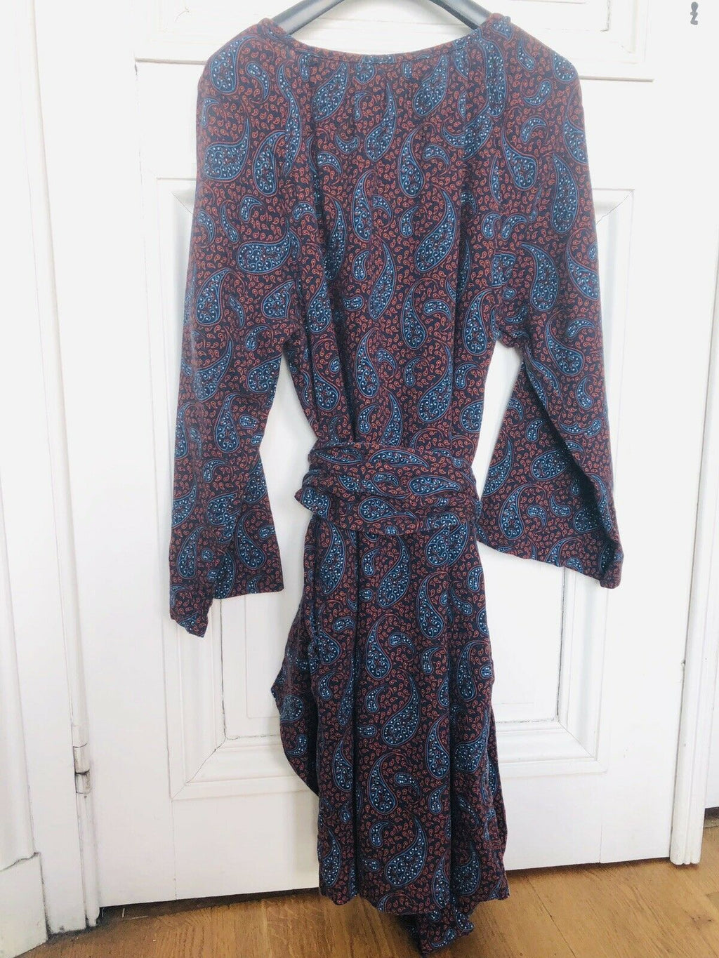 A.P.C. Paisley Belted Dress Size XS