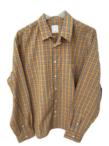 Sandro Checkered Tartan Shirt Size XL