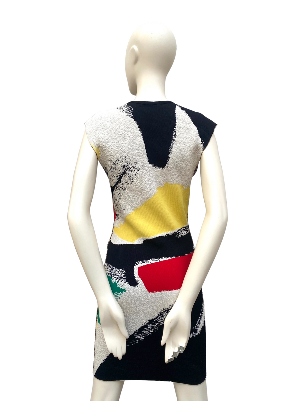 S/S 2014 Runway Dress Colorful Graphic Dress