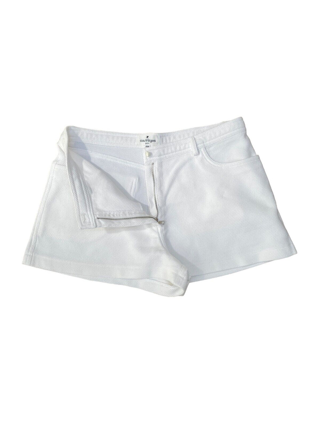 Vintage Heritage White Cotton Shorts