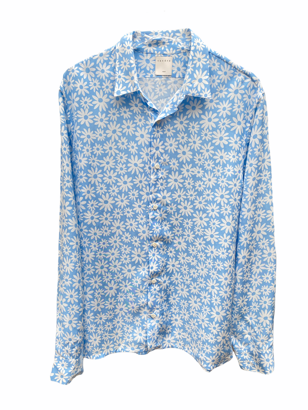 Blue / White Floral Shirt