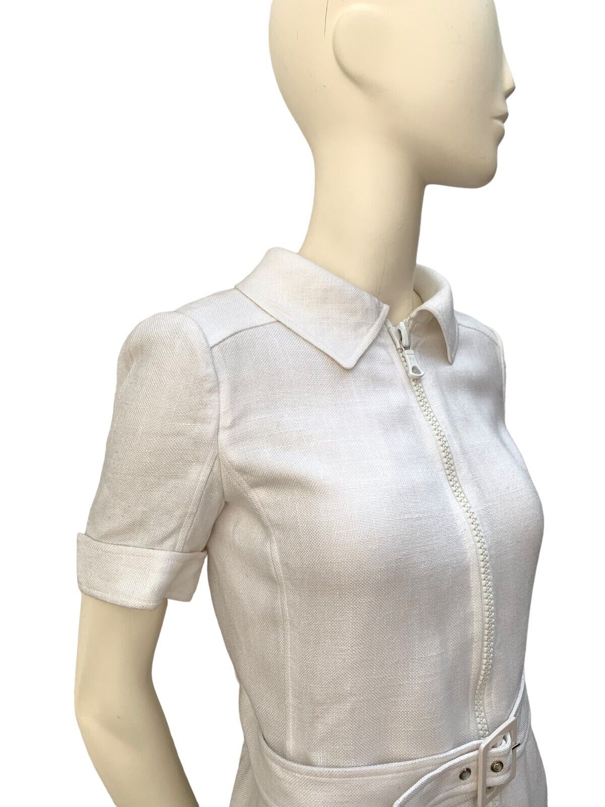 White Belted Jacket