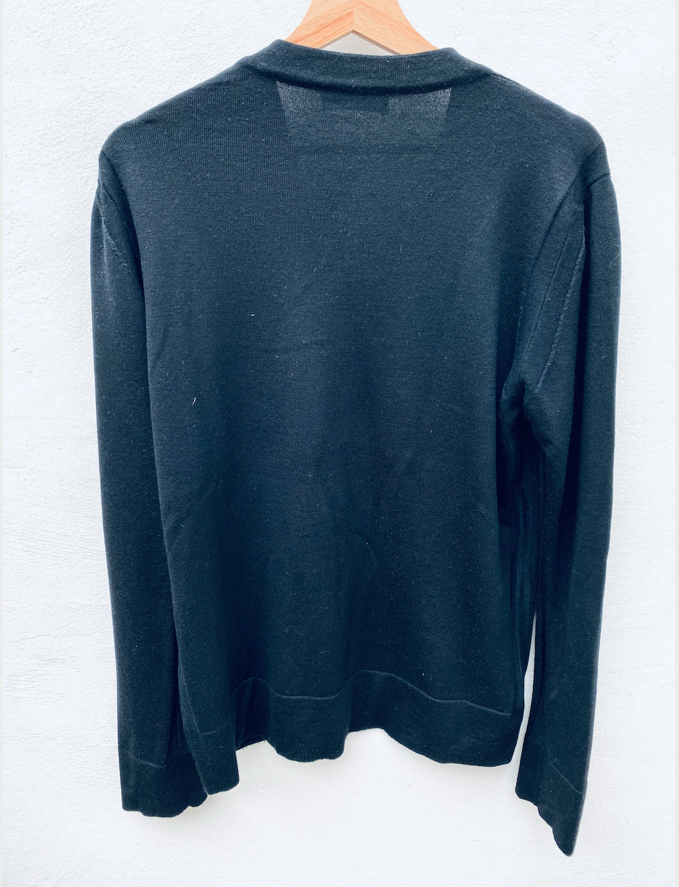 Dolce & Gabbana Mainline Black Wool Sweater Size M