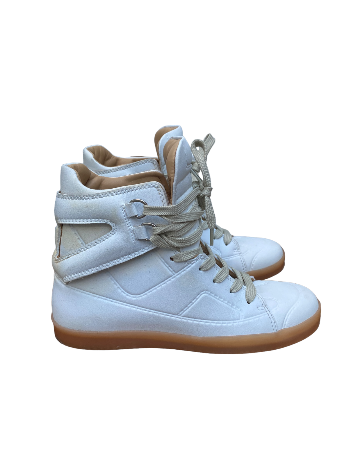 White sneakers