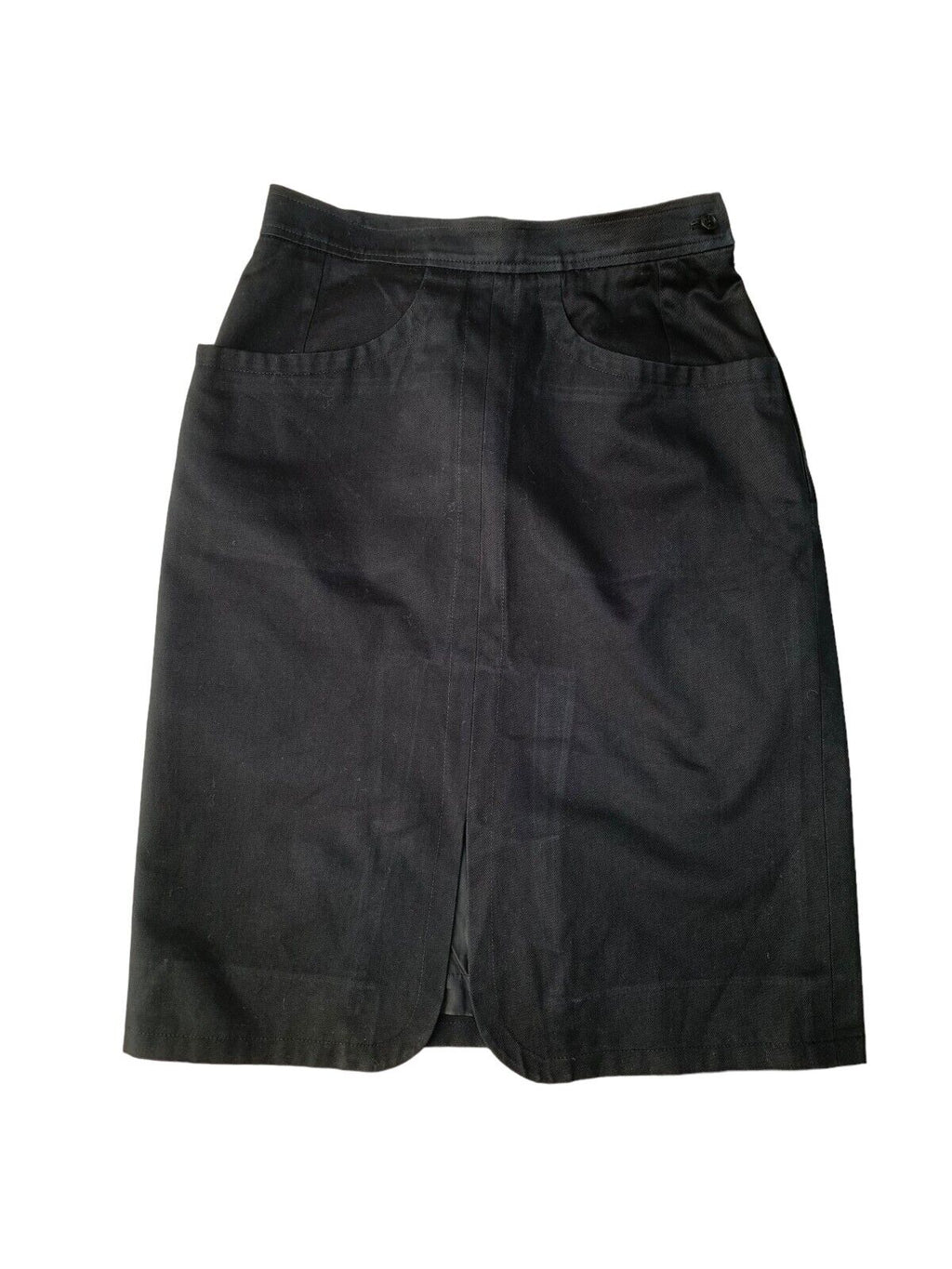 Rive Gauche Vintage Archive Black Skirt