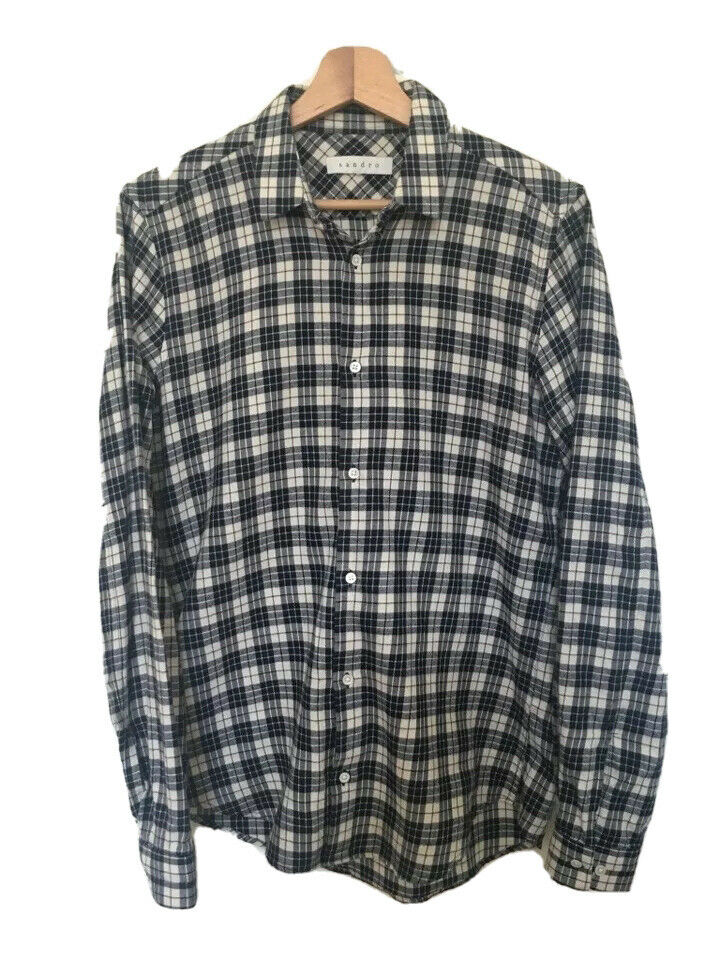 Sandro Checkered Shirt Size S