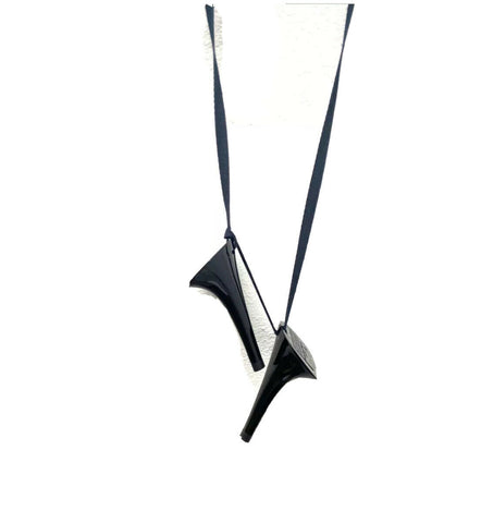 Martin Margiela X H&M Black Broken Heel Necklace Size O/S