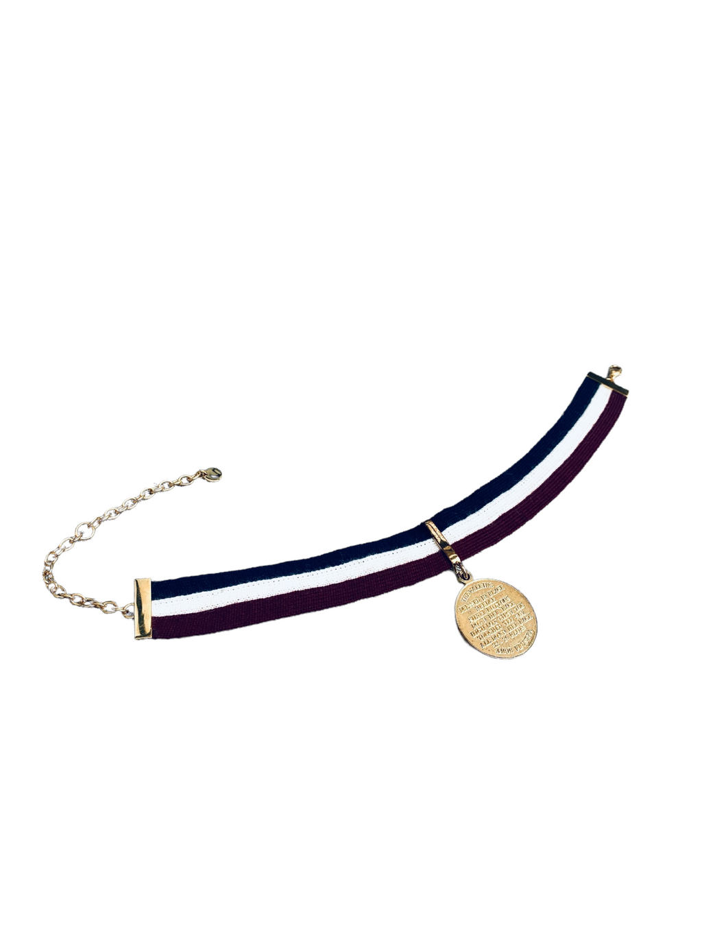 Gold Color Necklace Women - French Flag