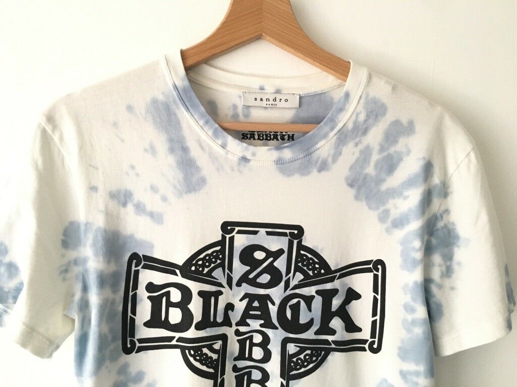 Sandro Black Sabbath T-shirt Size XS
