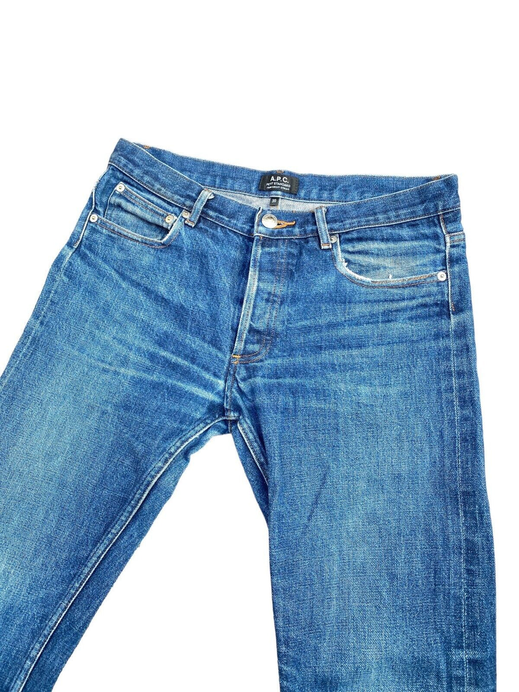 Butler Petit Standard Blue Denim Jeans  - - Size 30 APC