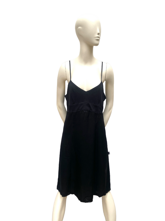 Vintage Black Mesh Dress