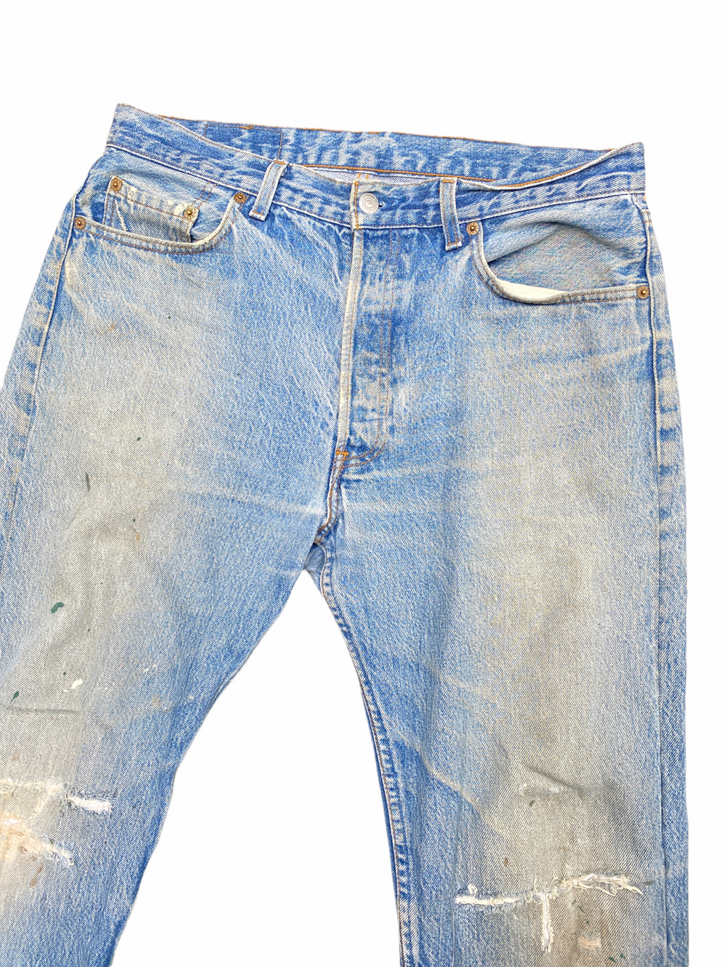 One of a Kind  501 Vintage Made in France denim jeans