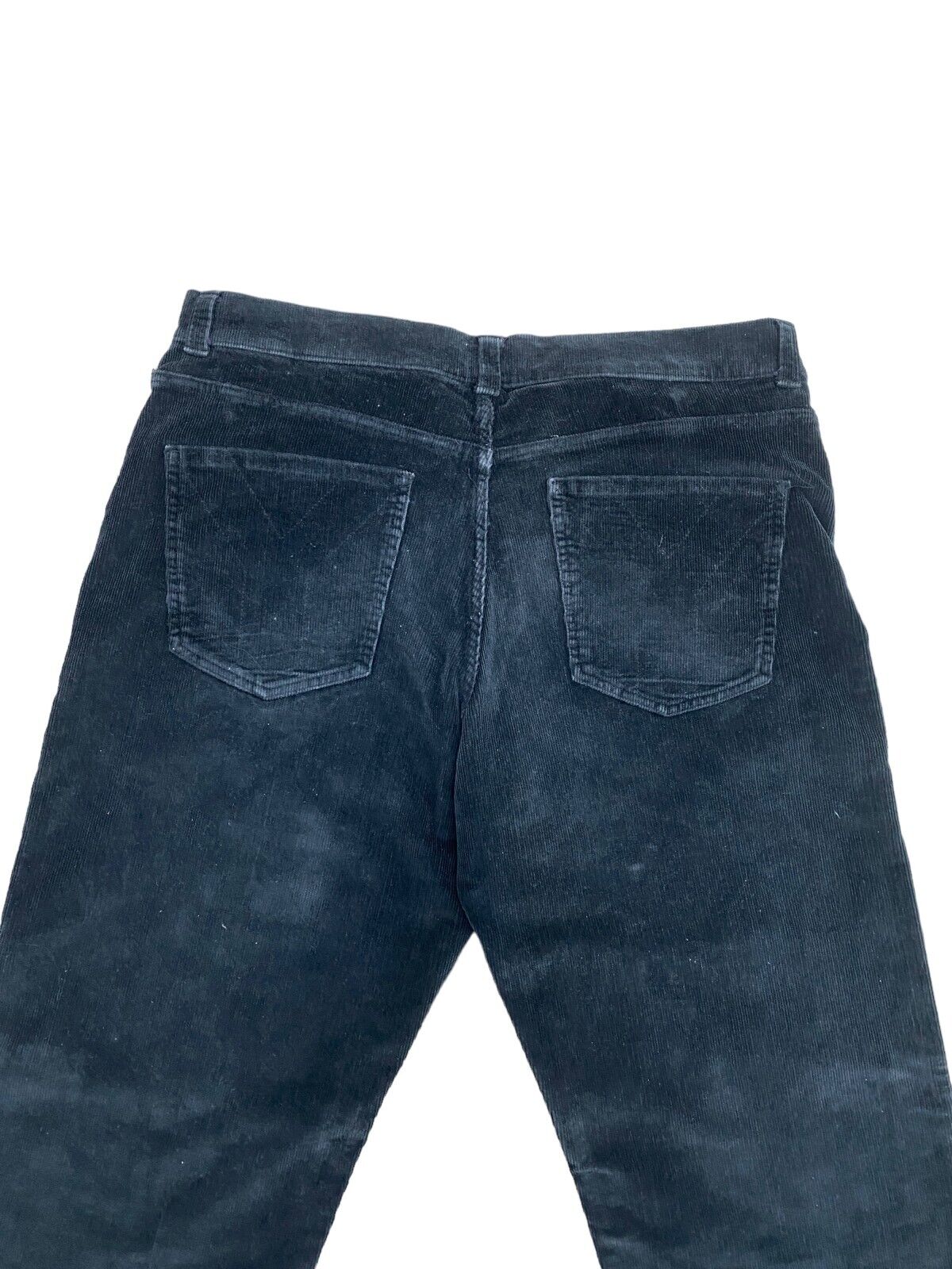 Men Black Corduroy Velvet Pants