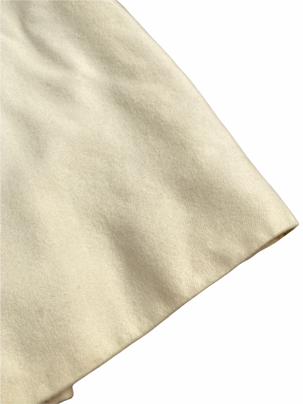 Rive Gauche  Vintage Ecru Wool Skirt