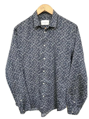 Sandro Heartbreak Blue Shirt Size L