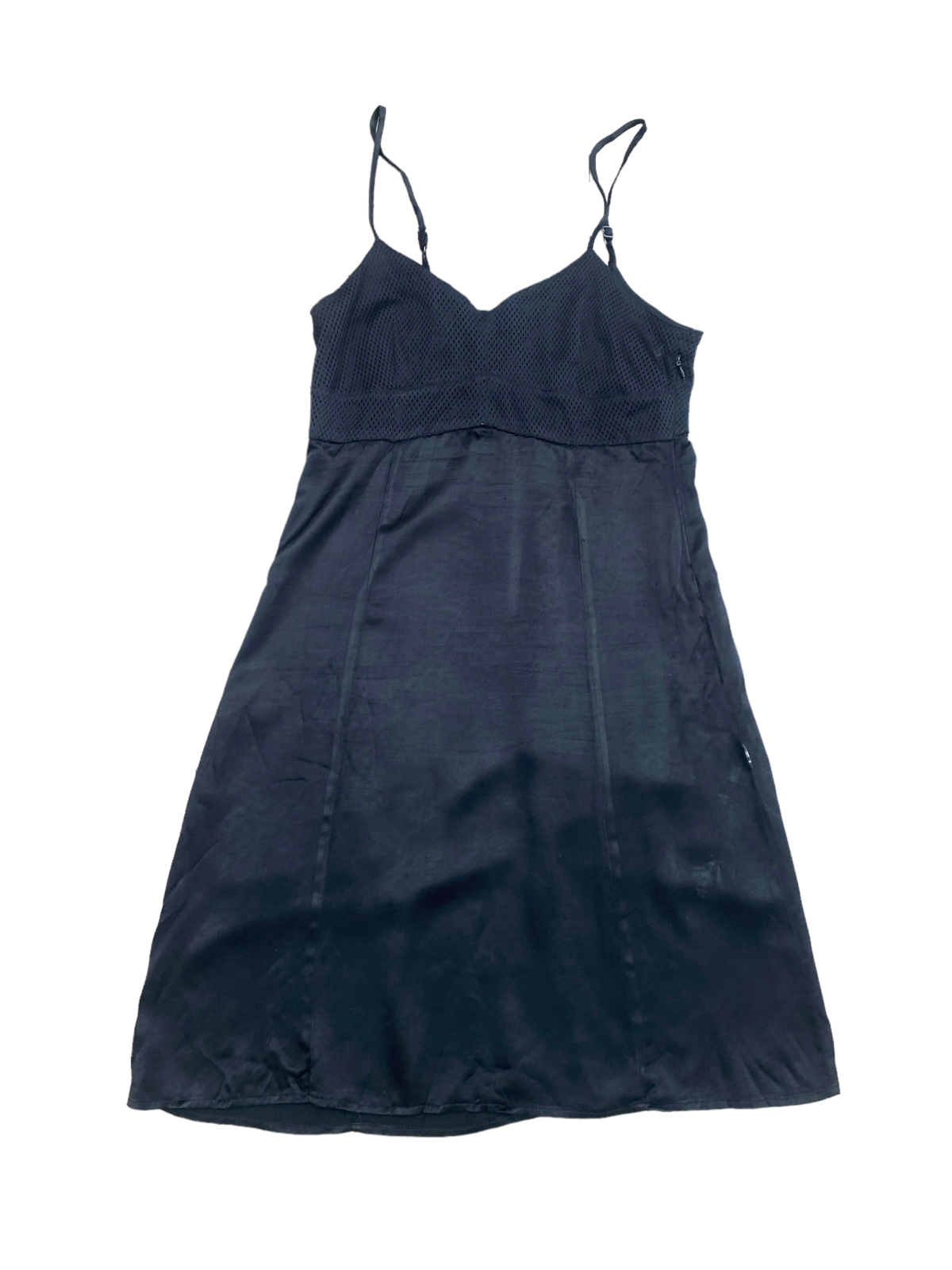 Vintage Black Mesh Dress