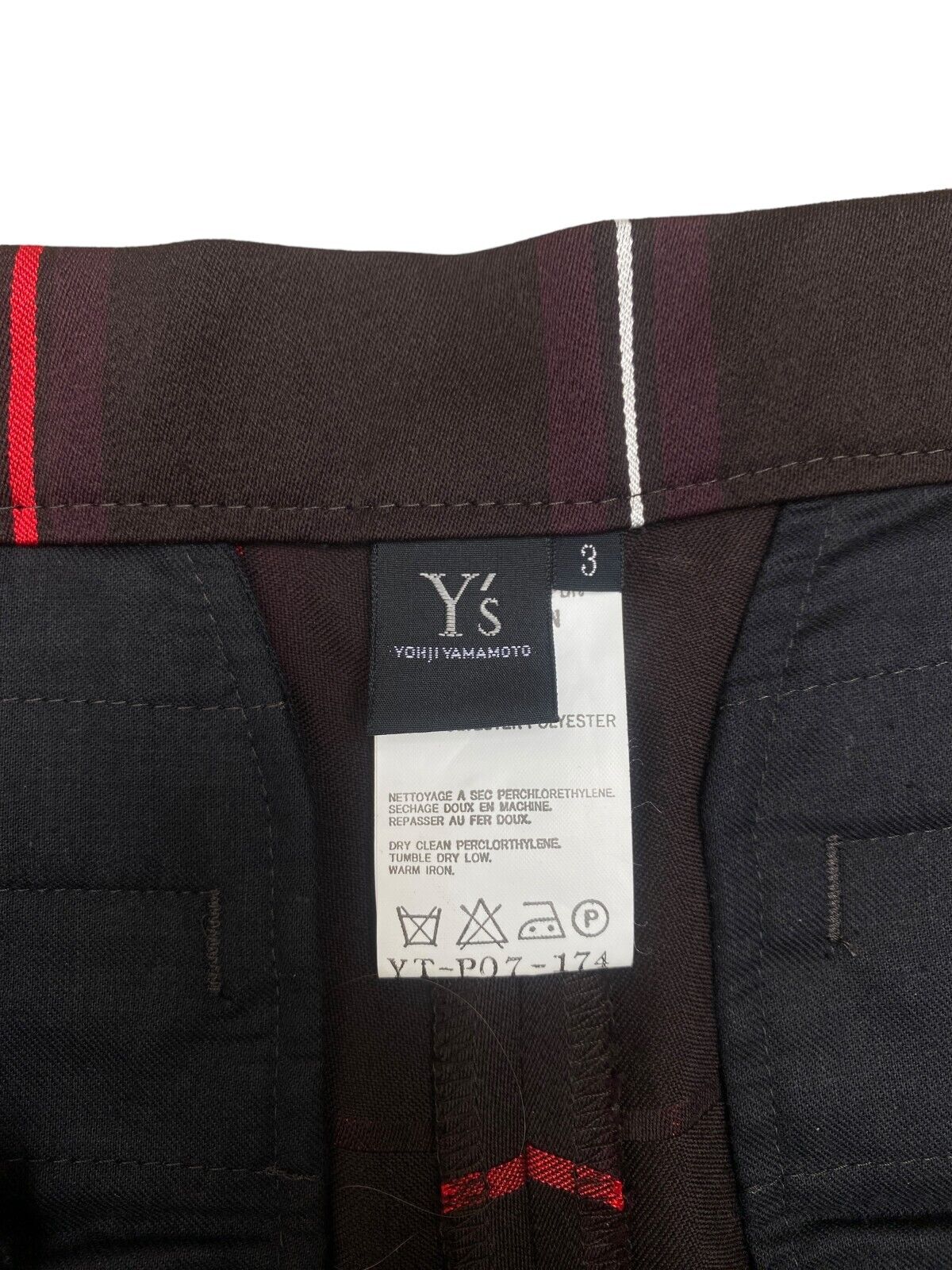 Brown Checkered Pants