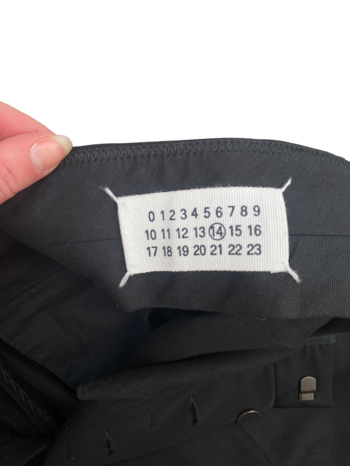 Black Wool Dress Pants