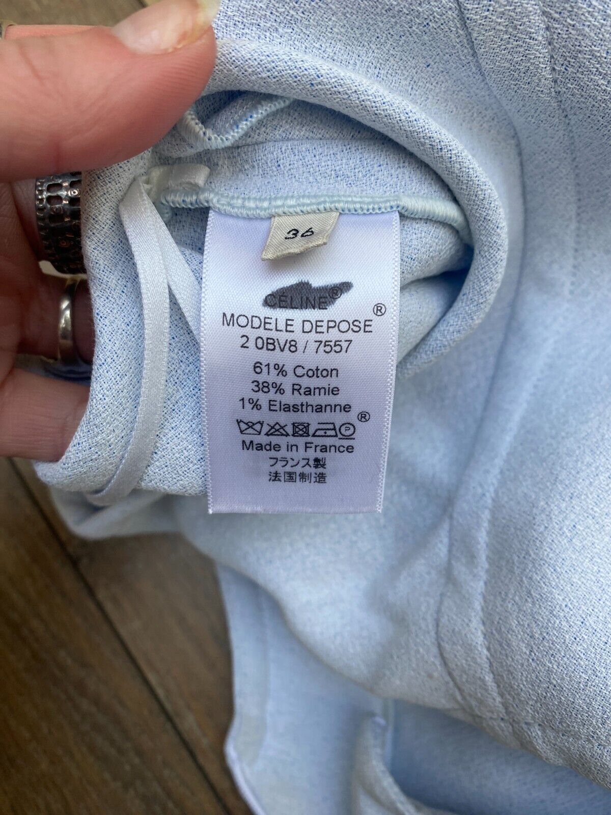 Baby Blue Top