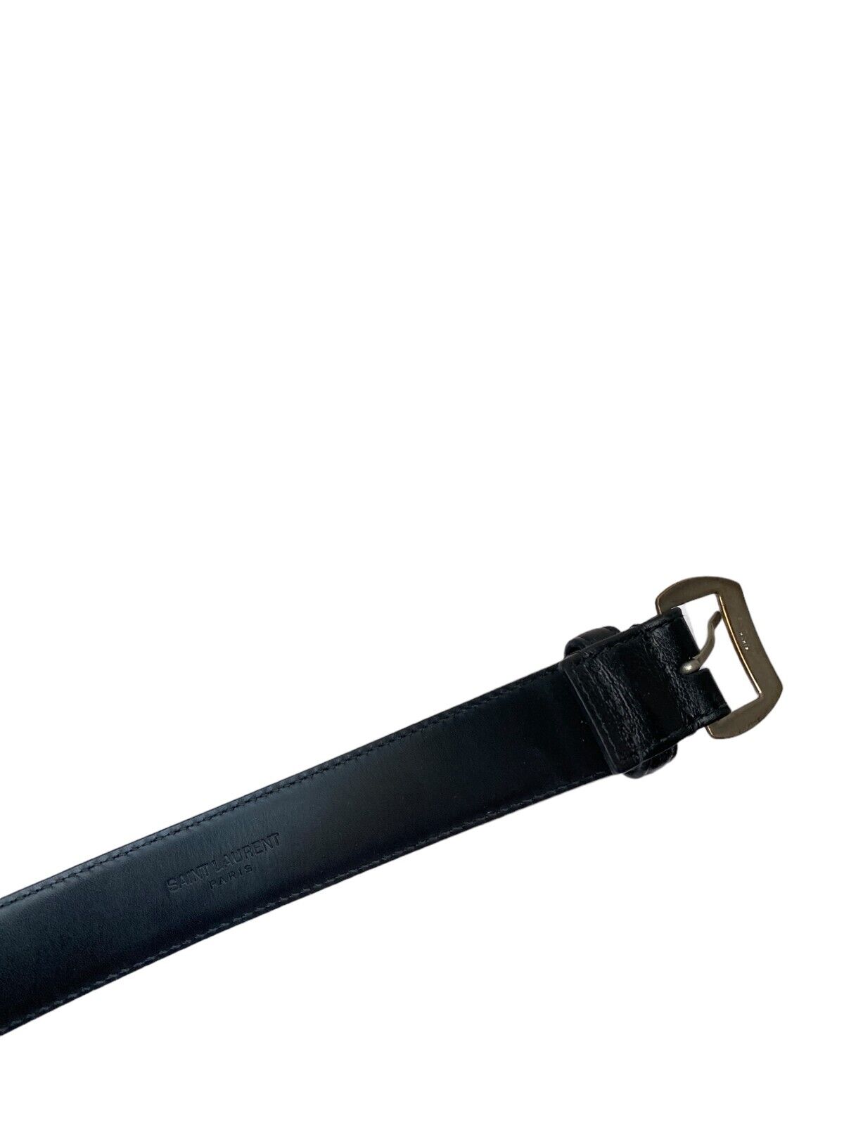 Black leather Belt  Size 75