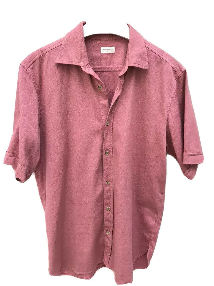 Dries Van Noten Oversized Light Pink Shirt Size L