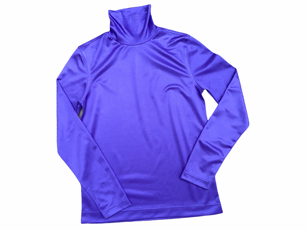 Futurist Purple Rollneck Sweater Fits XS