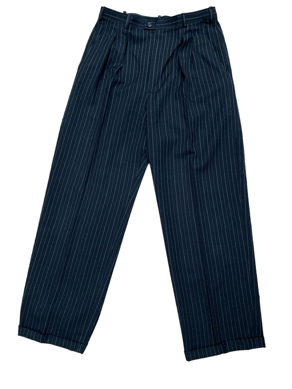 Spring Summer 1967 Vintage Striped Pants Suit  Size 40 / M