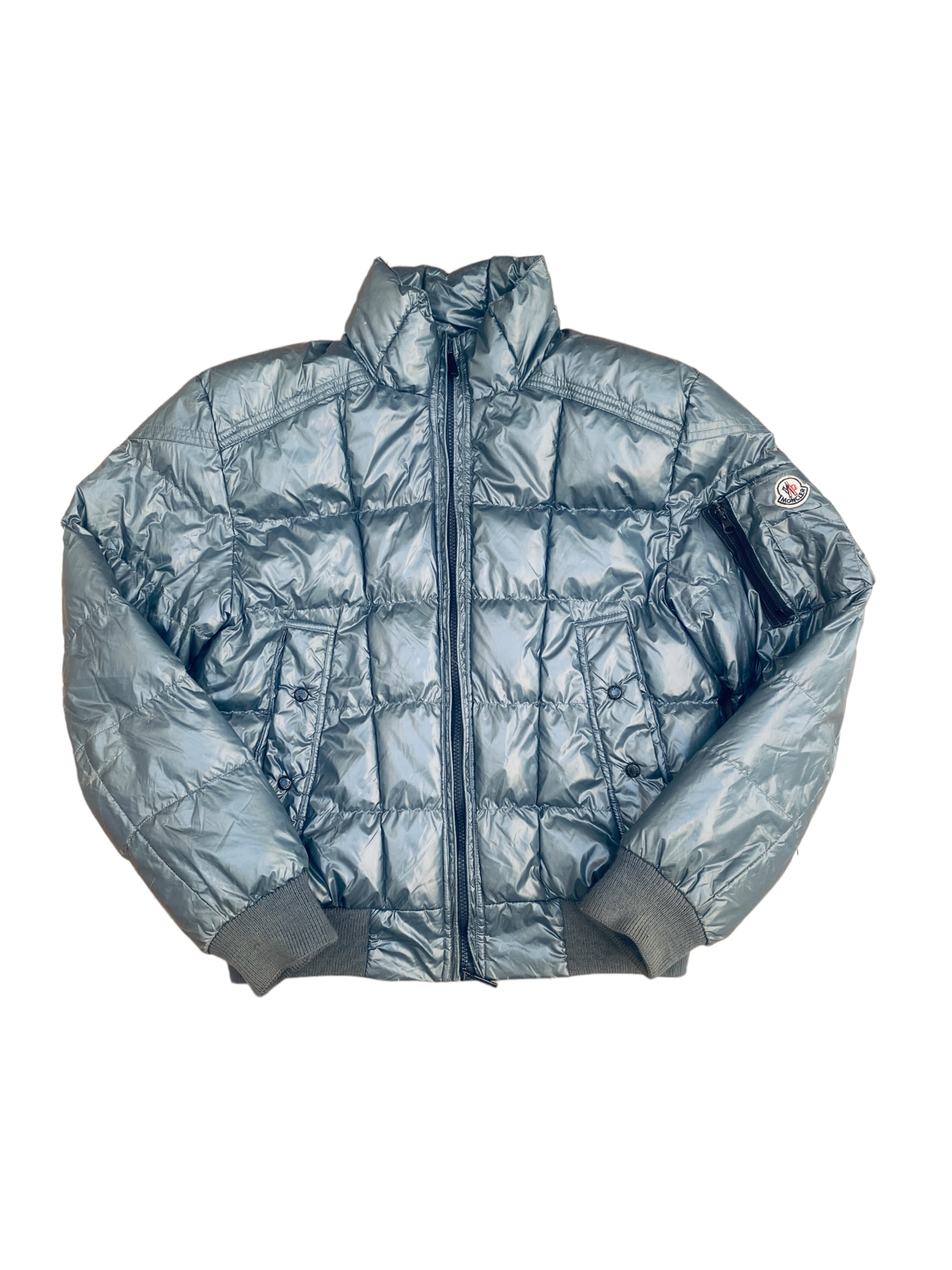 Grey Maya Puffer Jacket