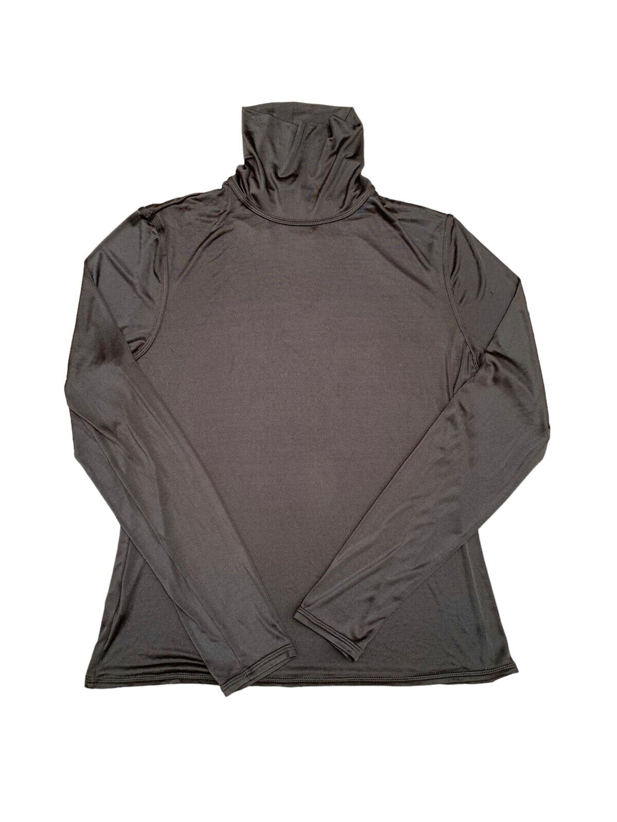 Vintage Metallic Grey rollneck